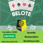 Concours de belote l'ASE Football