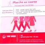Les 3e foulées roses (marche ou course) au profit des rubans roses du pays de Lumbres