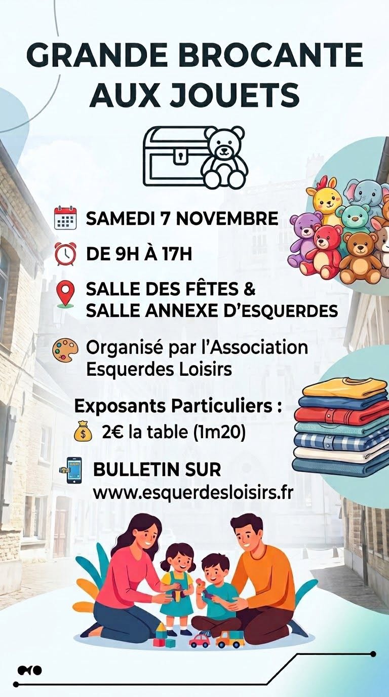 Brocante aux jouets